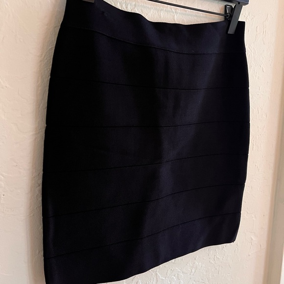 Bebe Black Bandage Skirt - Picture 2 of 5